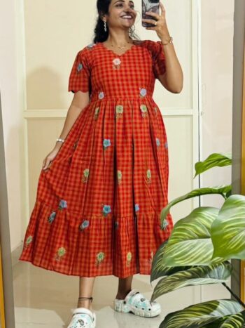 SRIU750 Handloom Frock